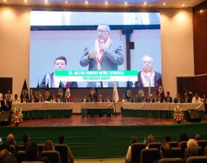 PRESIDENTE DE LA ANUPP PARTICIPÓ EN ANIVERSARIO DE LA UNU Y LLAMÓ A LA UNIDAD PA…