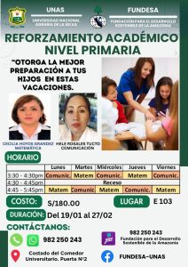 PROGRAMA VACACIONAL DE UNAS Y FUNDESA FORTALECE EL APRENDIZAJE DE NIÑOS DE PRIMA…