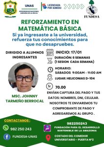 REFUERZAN MATEMÁTICA BÁSICA PARA UNIVERSITARIOS QUE BUSCAN ASEGURAR SU ÉXITO ACA…