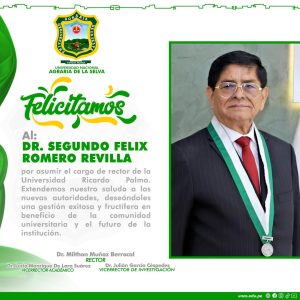 𝐒𝐚𝐥𝐮𝐝𝐨 𝐈𝐧𝐬𝐭𝐢𝐭𝐮𝐜𝐢𝐨𝐧𝐚𝐥 
 La Universidad Nacional Agraria de la Selva – UNAS, a tr…