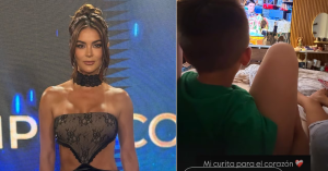 ¡De vuelta a casa! Laura Spoya reaparece con sus hijos tras accidente